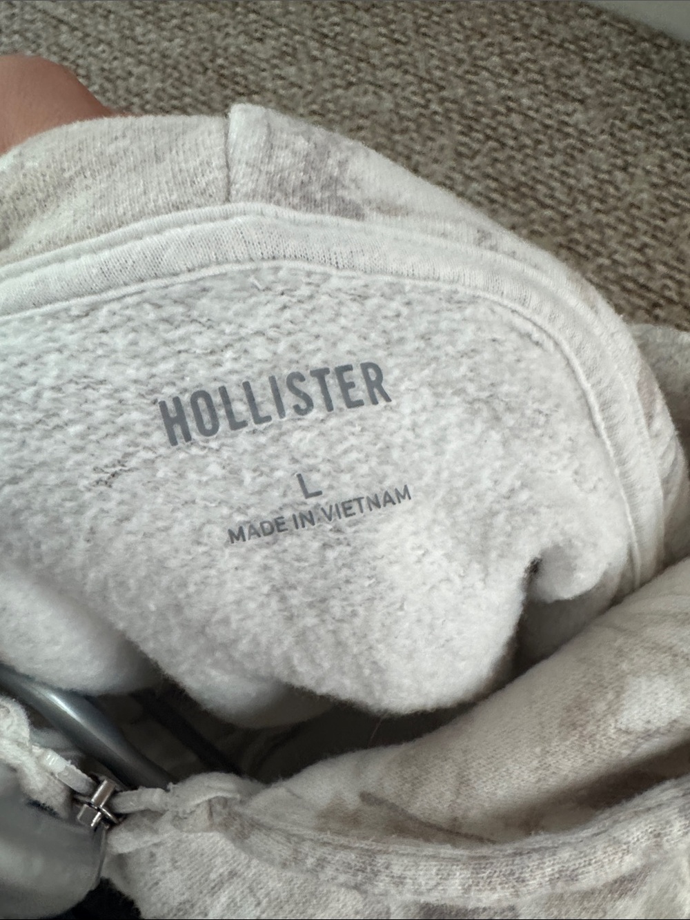 Women's Hollister Zip Up in light camo - Picture 3 of 3